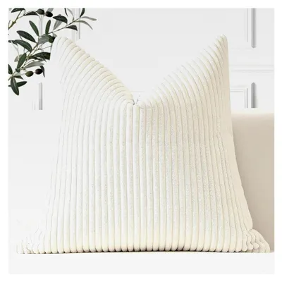 Produktbild von Kissenbezug aus Kordsamt 60x60 cm für Dekokissen in Beige