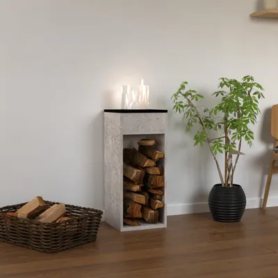 Produktbild von GLOW FIRE Ethanol Kamin 'Emma Concept L' | Ethanolkamin mit 4 Std. Brenndauer und 2 KW Heizleistung | BxHxT: 32x80x32 cm