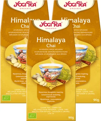 Produktbild von 3 xYOGI TEA Himalaya Chai | 3 x 90 g lose