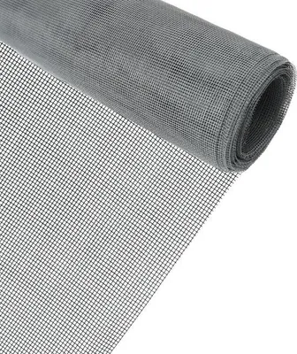 Imagen del producto de Malla anti-mosquitos Unyqoos® de fibra de vidrio: malla fina, cortable, 120 x 250 cm. Protección contra insectos para ventanas y puertas, fácil de instalar