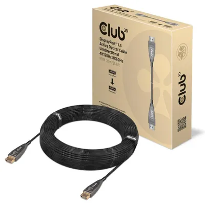 Obrázek produktu pro Club 3D DisplayPort 1.4 Aktivní optický jednosměrný