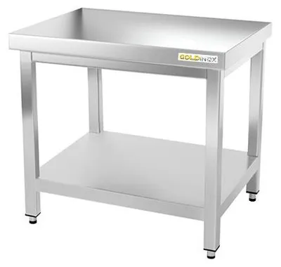 Produktbild von Arbeitstisch aus Edelstahl, Unterbau, 800 x 600 mm,  - GOLDINOX