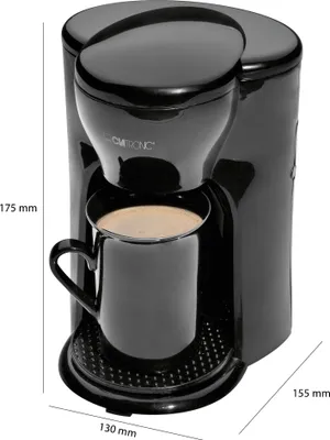 Image de CLATRONIC 263155 CLATRONIC KA 3356 Kaffeemaschine schwarz