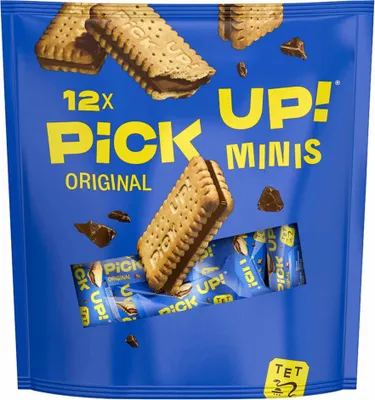 Produktbild von Leibniz Pick Up Choco Minis Keks und knackiger Schokolade 127g
