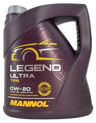 Produktbild von MANNOL LEGEND ULTRA 0W-20, 4 Liter