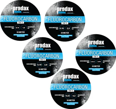 Produktbild von Predax Fluorocarbon 5x30m (0,14mm, 0,16mm, 0,18mm, 0,20mm, 0,22mm)