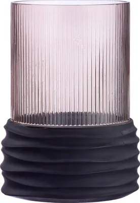 Produktbild von Casablanca by Gilde Vase Groove H. 26 cm,50670