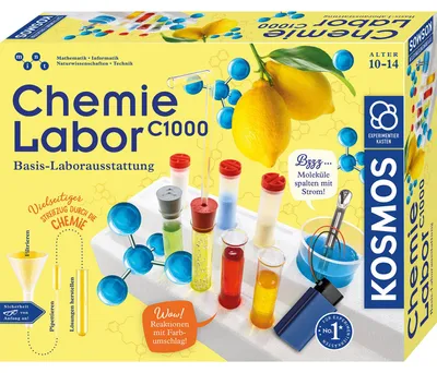 Produktbild von KOSMOS Experimentierkästen|KOSMOS Chemielabor C 1000 X