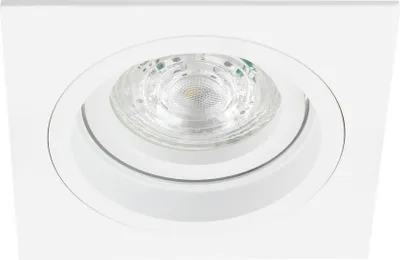 Produktbild von Reflektor sufitowy wpuszczany Reflektor sufitowy wpuszczany TULID SQ biały IP20 kątowy biały EDO777327 EDO