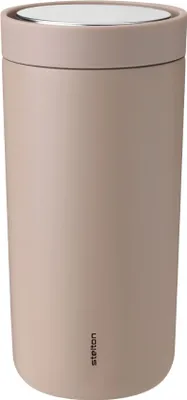 Produktbild von Stelton Thermobecher To Go Click, Stahl, Kunststoff, Heather, 400 ml, 685-50