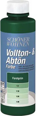 Produktbild von Voll- und Abtönfarbe Forstgrün 125 ml
