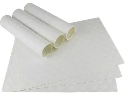 Immagine prodotto di Tovaglietta MODERNA bianca da 6 pezzi come decorazione della tavola