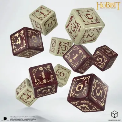 Zdjęcie produktu dla Kości The Hobbit - Goblins D6 (10 szt.)