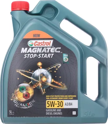 Produktbild von 5 Liter CASTROL 5W-30 Magnatec Stop-Start A3/B4 MB 226.5 MB 229.3 MB 229.5 Renault RN0700 Renault RN0710 VW 502 00 VW 505 00