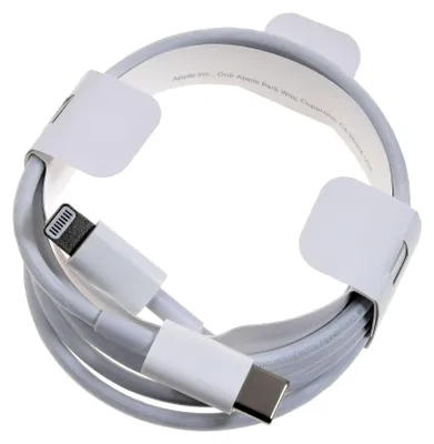 Produktbild von Apple MQGJ2ZM, 1 m, Lightning, USB C, Weiß, Gerade, Gerade