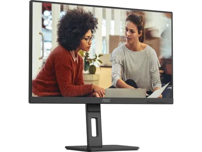 Produktbild von AOC 27E3QAF - LED-Monitor - 68.6 cm (27") - 1920 x 1080 Full HD (1080p) @ 75 Hz - IPS - 1000:1 - 4 ms - HDMI, VGA, DisplayPort - Lautsprecher - Textured Black