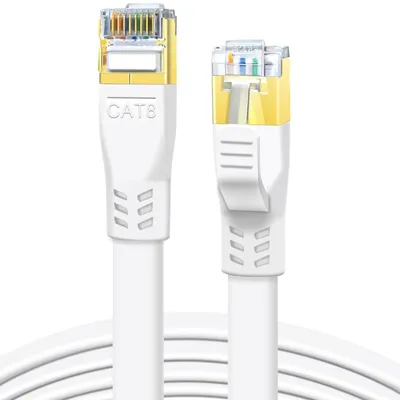 Obrázok produktu pre Ethernet kábel Cat8, 8 metrov, pre vysokorýchlostné pripojenie až do 40 Gbps