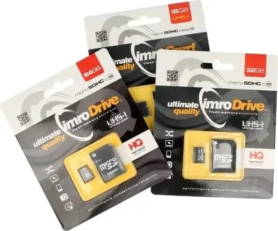 Image de Imro IMRO 10/64G UHS-I ADP carte mémoire 64 GB MicroSDHC Class 10