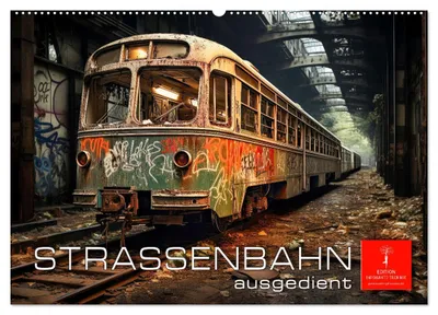 Produktbild von Straßenbahn ausgedient (Wandkalender 2027 DIN A2 quer), CALVENDO Monatskalender