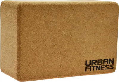 Obrázek produktu pro Urban Fitness jógový blok z korku – podpora rovnováhy a protažení, 23 x 14 x 9 cm