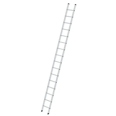 Produktbild von Günzburger Anlegeleiter Aluminium 16 Sprossen Leiterlänge 4740 Arbeits-Höhe bis ca. 5800mm - 10016