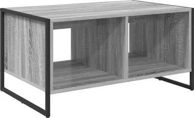 Produktbild von vidaXL Couchtisch Graues Sonoma 80 x 50 x 40 cm Holzwerkstoff