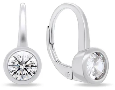 Immagine prodotto di Orecchini in argento con zirconi EA129W