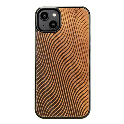 Image de Étui en bois pour iPhone 15 Plus, Bewood Merbauwellen
