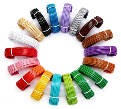 20 Rollen PLA-Filament 1,75 mm für 3D-Stift, 200 m