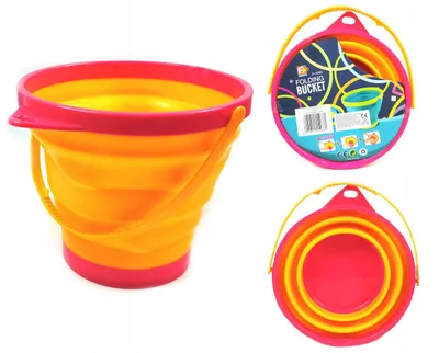 Produktbild von Artyk Silikon-Eimer faltbar für Sand und Garten