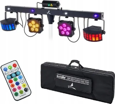 Zdjęcie produktu dla Zestaw Oświetleniowy Eurolite LED KLS Laser Bar Pro FX DMX 4w1Nowy