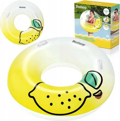 Produktbild von Bestway® Schwimmring Fresh Squeezed™ Zitrone Ø 99 x 31,5 cm
