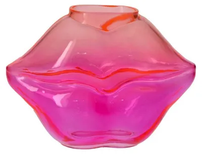 Produktbild von Gift Company Vase Lippe LŽamour Orange Pink (20,5cm)