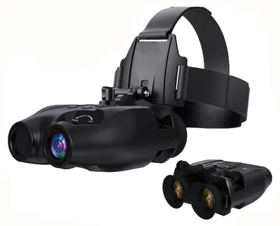 Image de Jumelles de vision nocturne infrarouge – Monoculaire de vision nocturne – Éclairage infrarouge – Portée de vision de 300 mètres