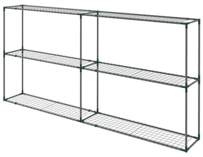 Produktbild von Outsunny Pflanzenregal, Blumenregal Pflanzentreppe mit 3 Stufen, für Garten