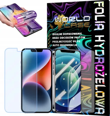 Zdjęcie produktu dla Folia Hydrożelowa Ochronna Do Iphone 14 Na Ekran Mocna