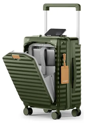 Image de Bagage à main - Valise cabine - Bagage à roulettes - Grande valise - Bagage de voyage - 20 pouces - Coque en ABS