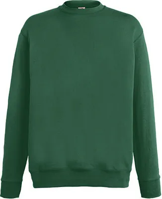 Produktbild von Fruit of the Loom - New Lightweight Set-In Sweat - Bottle Green - M