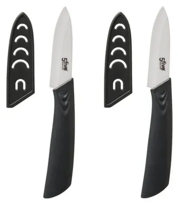 Produktbild von 2 spickmesser "zirco" klinge 7,7cm aus keramik - 5 five simply smart