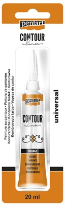 Zdjęcie produktu dla Farba konturowa Pentart 20 ml - orange