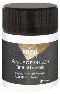Produktbild von Kreul 99450 Leaf Primer – 50 ml – White – Water-Based Adhesive