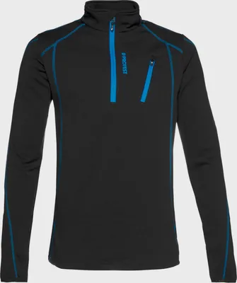 Produktbild von PROTEST HUMANS 1/4 zip top True Black XXL