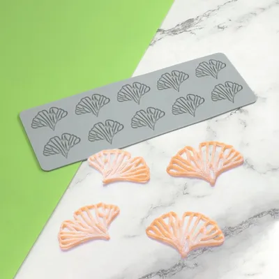 Productafbeelding van Siliconen vorm voor fondantdecoraties, 24,4 x 8,1 cm, siliconen