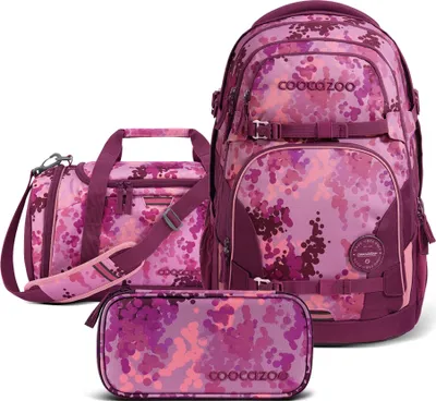 Produktbild von coocazoo Schulrucksack-Set Schulrucksack-Set „Cherry Blossom“, 3-teilig