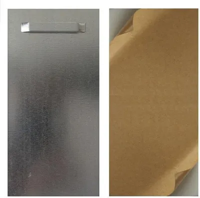 Produktbild von Zenith Art Aluminium Aufhängeblech selbstklebend - 100 x 200mm zum aufhängen für bilder - Bildaufhänger Haftblech Wandhalterung
