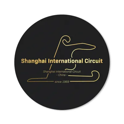 Produktbild von MuchoWow® Mauspad Mousepad Formel 1 - China - Rennstrecke 40x40 cm - Mousepads - Maus Mat - Pad - Mausunterlage - Schreibtisch Accessoires