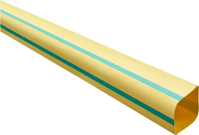 Obrázok produktu pre 136149 STEX24 Teplom zmršťovacia hadička 2:1, rolka so 75,0 m, zelená/žltá 9,5/4,8 mm, 3/8 palca, WSR2 Teplota zmrštenia min.