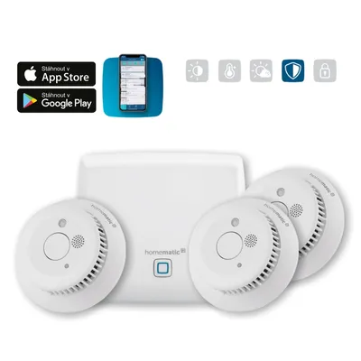 Produktbild von eQ-3 Homematic IP Starter Set Rauchwarnmelder
