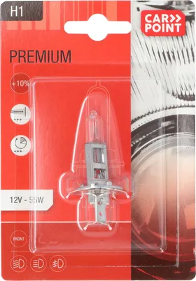 Image de Carpoint Premium Autolamp H1 12V 55W