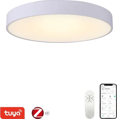 Obrázek produktu pro IMMAX NEO RONDATE SLIM SMART stropní svítidlo 80 x 7cm 65W bílé Zigbee 3.0, TUYA